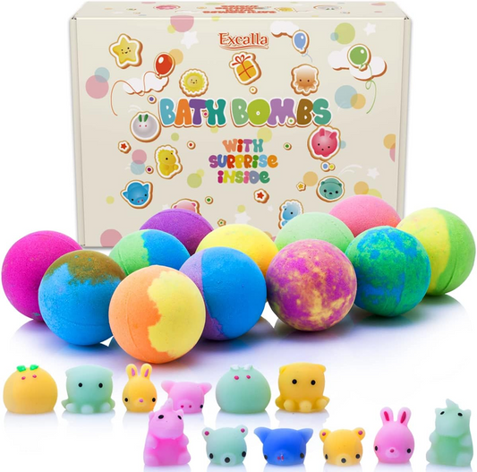 Kids Bath Bomb Toy Set