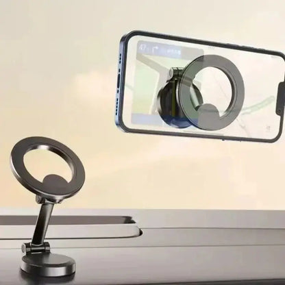 Stick & Fold: Portable Vacuum Magnetic Phone Holder
