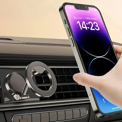 Stick & Fold: Portable Vacuum Magnetic Phone Holder
