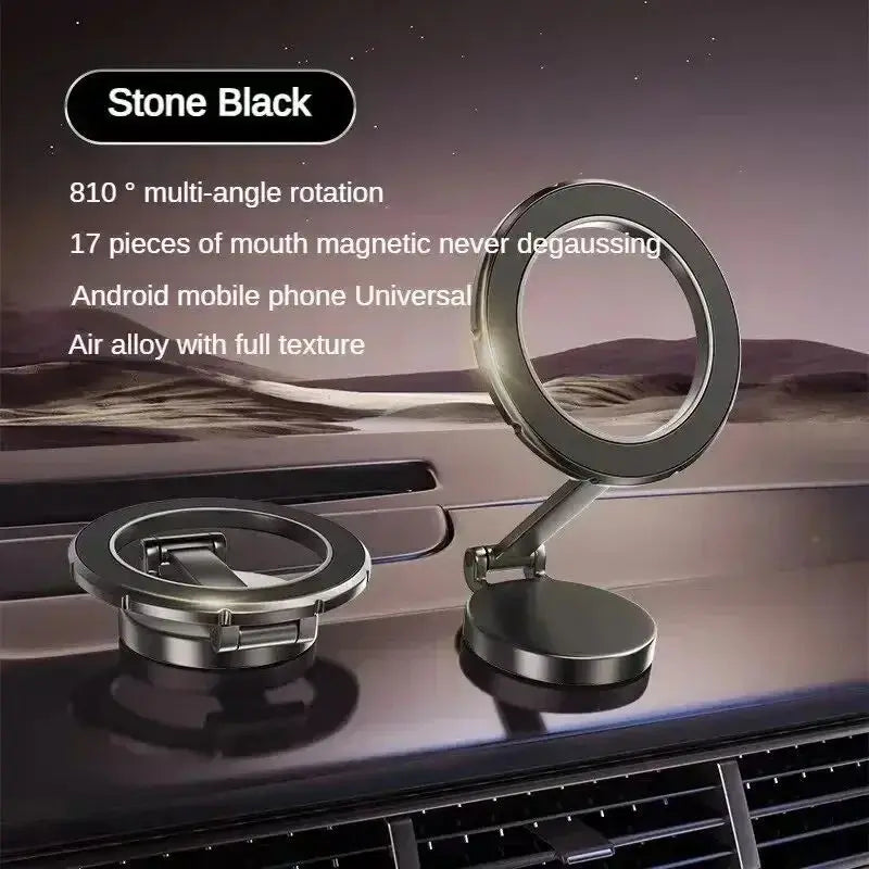Stick & Fold: Portable Vacuum Magnetic Phone Holder
