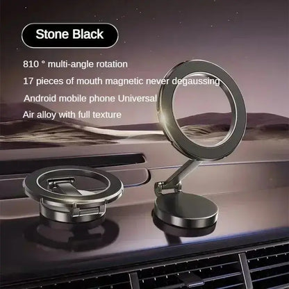 Stick & Fold: Portable Vacuum Magnetic Phone Holder