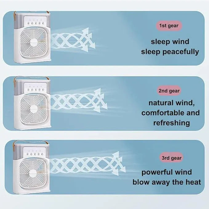 DLC Portable Ice Air Cooler – Instant Cool Breeze Anywhere