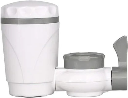 Faucet Water Filter with Activated Carbon – 360° Splash-Proof Tap Purifier