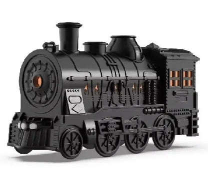 Retro Train Aroma Diffuser – LED Mist Humidifier