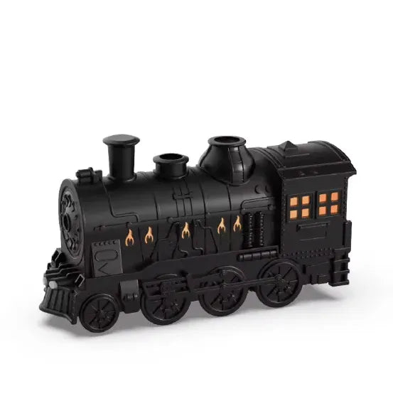 Retro Train Aroma Diffuser – LED Mist Humidifier