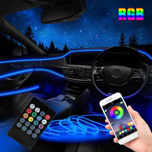 RGB Car Interior Neon Lights