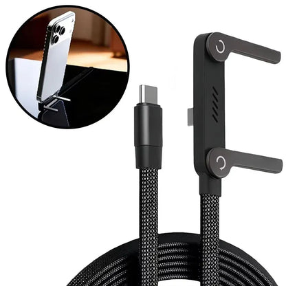 240W Fast Charging Cable with Stand | UAE